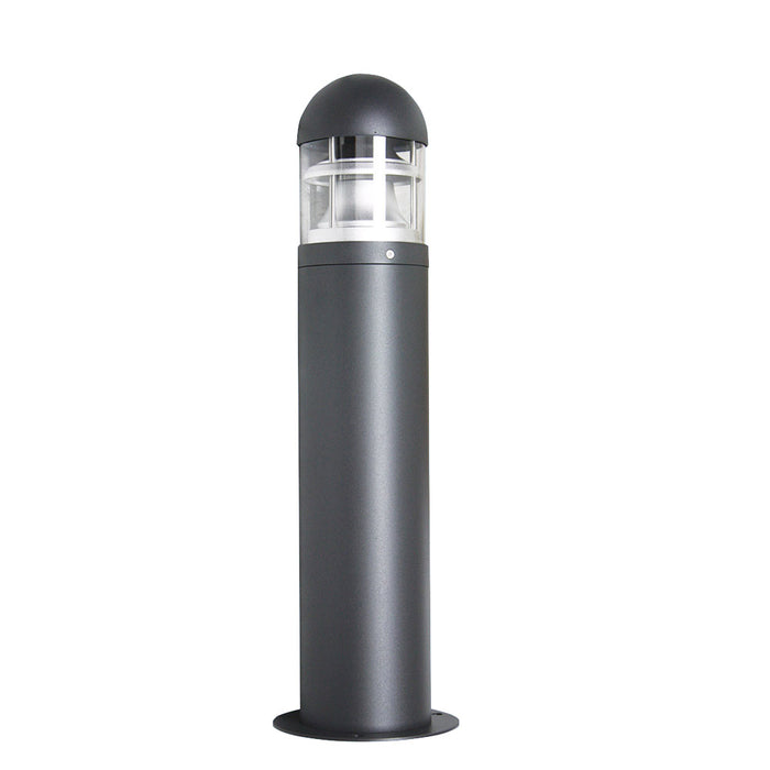 PROLUX LIGHT BOLLARD 12V ALUMINIUM & PC DIFFUSER 3K 110X600