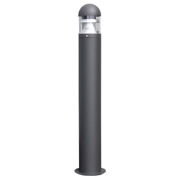 PROLUX LIGHT BOLLARD 12V ALUMINIUM & PC DIFFUSER 3K 110X900