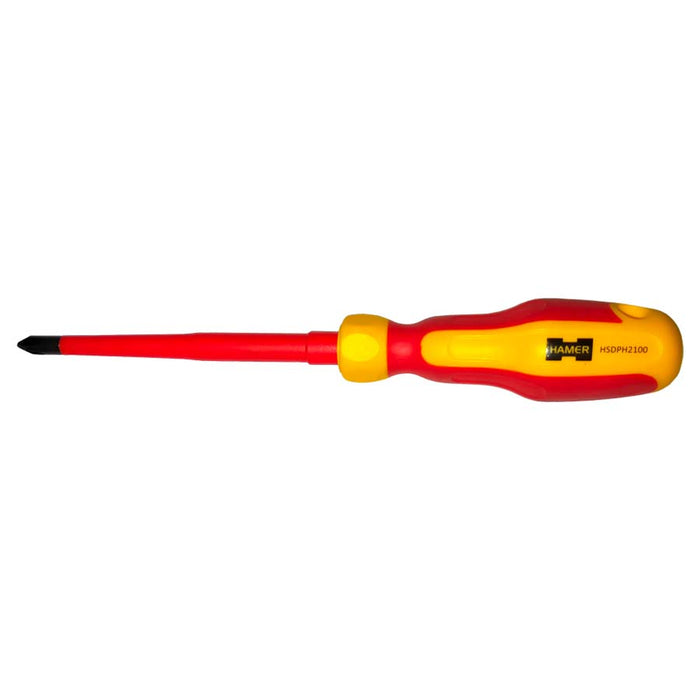 Hamer Screwdriver Phillips #1 100mm VDE 1000V
