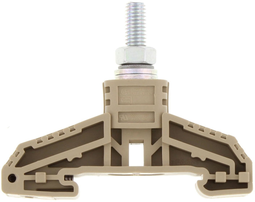 Conta-Clip Single Stud - 35mm Terminal Blocks - M6 Stud