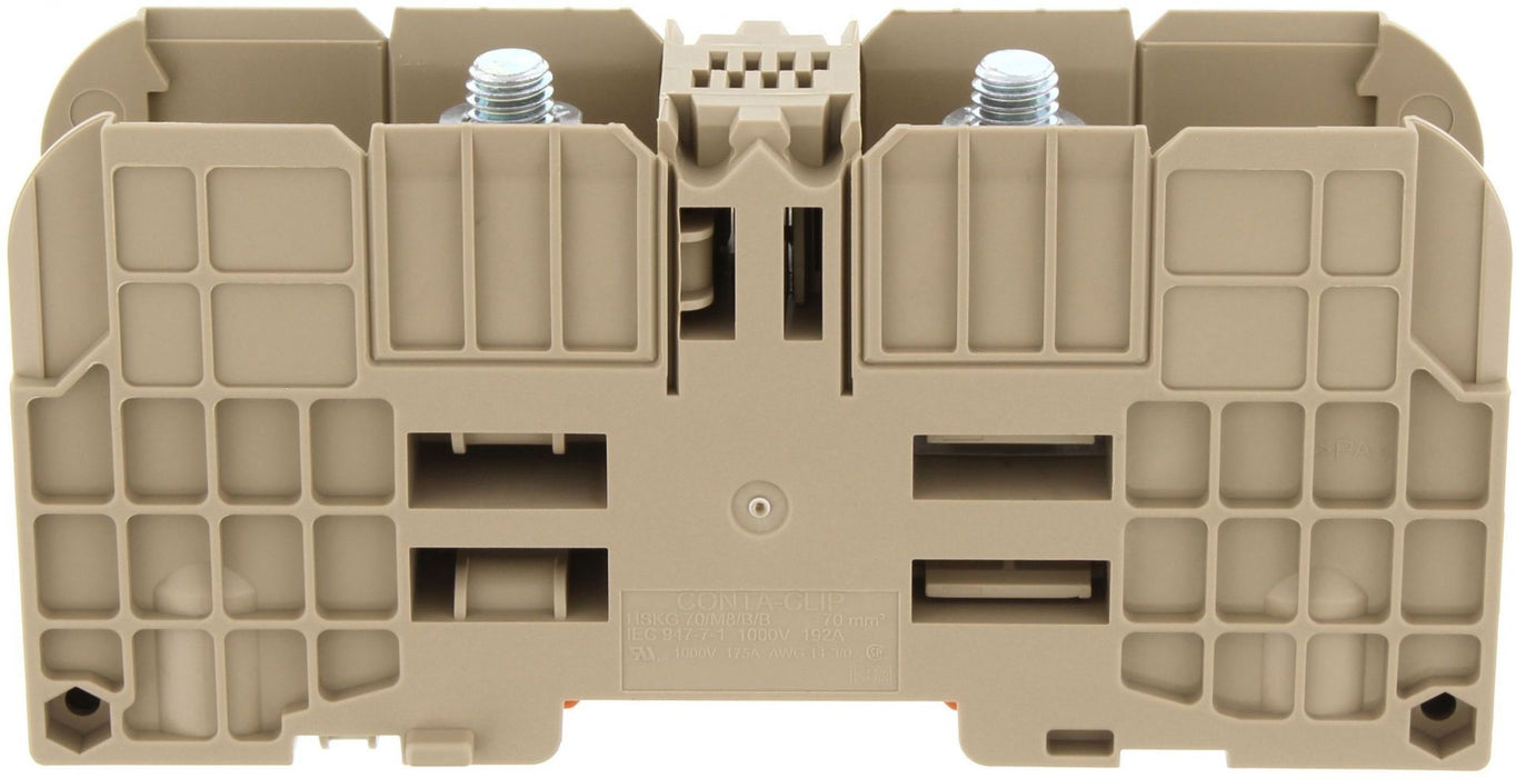 Conta-Clip 2 Stud - 70mm 192 Amp Terminal Block - M8 Stud