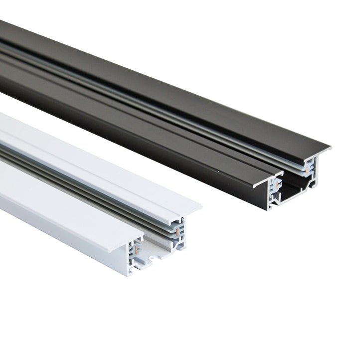 PROLUX TRACK RECESSED SINGLE CIRCUIT WHITE 1M X 32MM W X 35MM H