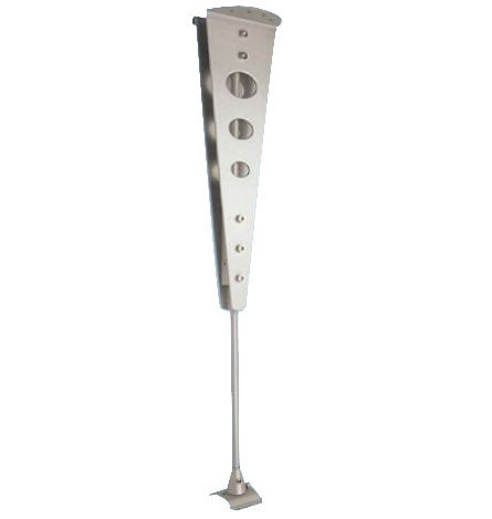 PROLUX TRACK HT SINGLE CIRCUIT ROD TRACK SUPPORT SILVER 0.2M - 1M