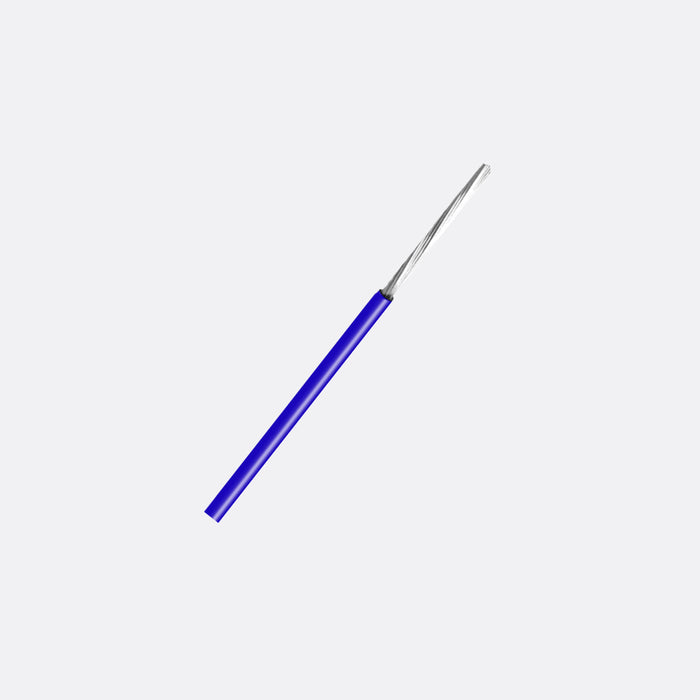 Tycab 1 core .50mm Hook-Up Wire - UL:BLUE