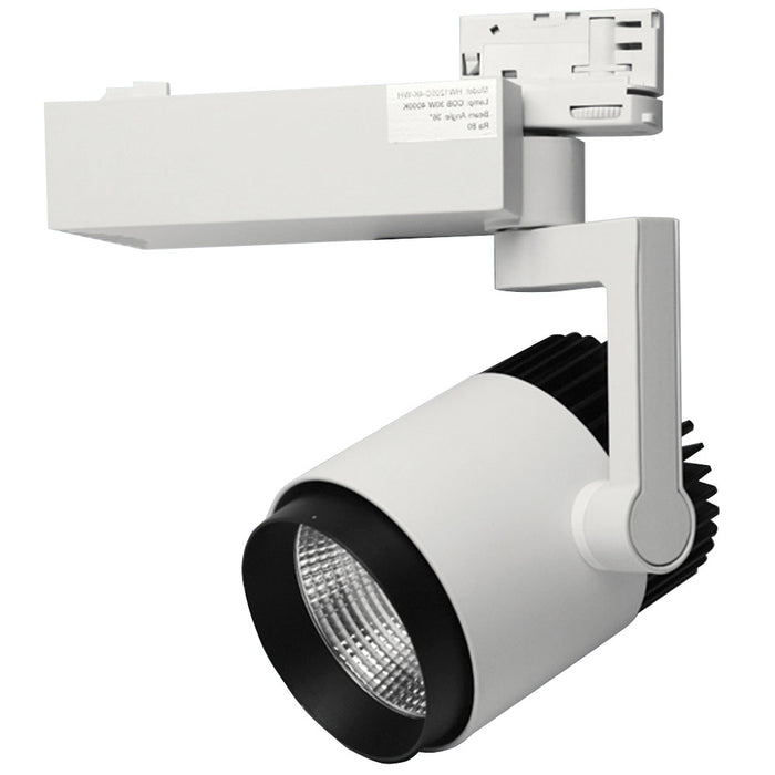PROLUX LIGHT TRACK SPOT 30W COMMERCIAL WHITE 20-50 DEG 4K 140X100