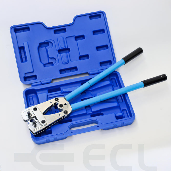 ECL Hex Hand Crimper 10-120mm c/w detachable handles
