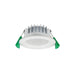 EUROTECH ROUND LED CCT DOWNLIGHT WHITE 3000K/4000K/6000K 230V LED 10W