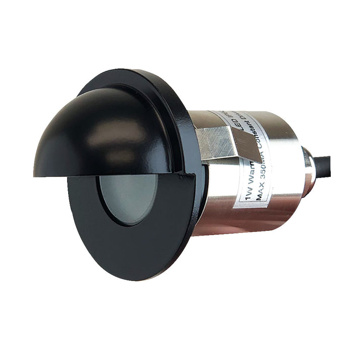 Prolux EYELID BLACK S/STEEL DECK LIGHT