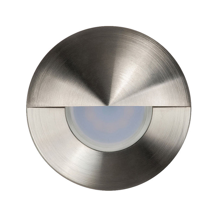 PROLUX LIGHT OUTDOOR RECESS MR16 STAINLESS EYELID IP64 90X115