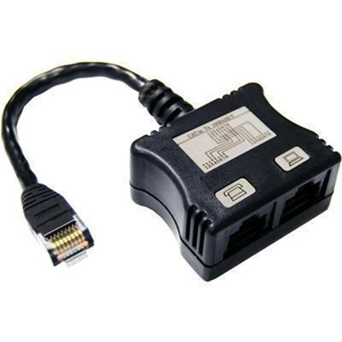 CDY Dynamix RJ-45 Dual Adapter 1xUTP 1xPh