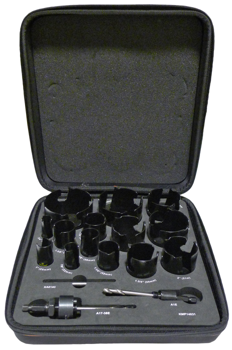 Starrett TCT Fast Cut Wood Holesaw Kit General Purpose