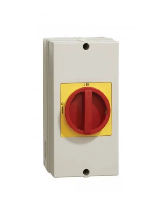 Kraus & Naimer 63A 22kW Enclosed Isolator 3P 1 N/O Aux