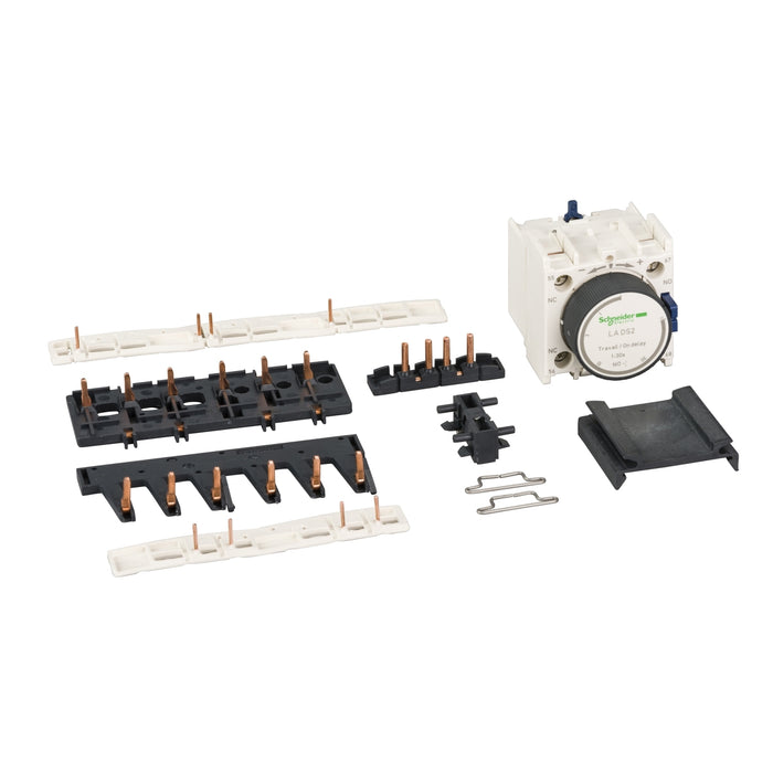 Schneider Kit for star delta starter assembling, for 2 x contactors LC1D25-D38 and star LC1D09-D18, with timer block