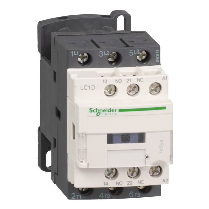 Schneider TeSys Deca contactor - 3P(3 NO) - AC-3/AC-3e - <lt/>= 440 V 9 A - 48 V AC coil