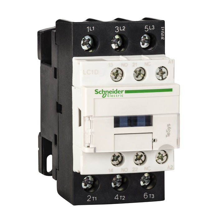 Schneider TeSys Deca contactor - 3P(3 NO) - AC-3/AC-3e - <lt/>= 440 V 25 A - 48 V AC coil