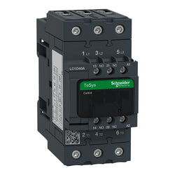 Schneider TeSys Deca contactor , 3P(3 NO) , AC-3/AC-3e , <lt/>= 440V, 40 A , 48V AC 50/60 Hz coil