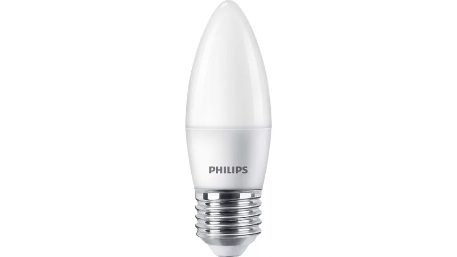 Philips 929002970679 LED Candle 6W B35 2700K E27 Non-Dimmable Frost