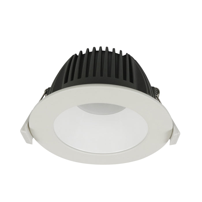 EUROTECH GEO12LG - LOW GLARE DOWNLIGHT WHITE WITH WHITE REFLECTOR 3000K/4000K/6000K 230V LED 12W IP44