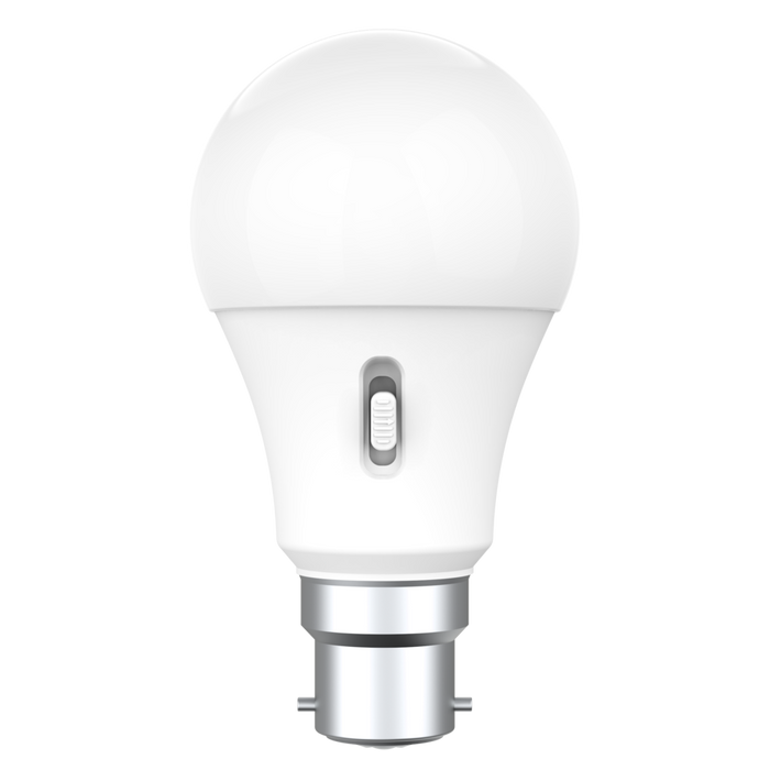 SAL LED LAMP A60 GLS 12W Tri Colour B22 Opal Dimmable