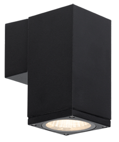 Simx TUTOKO 1X7W 3K IP65 Wall Light Black — Scott Electrical