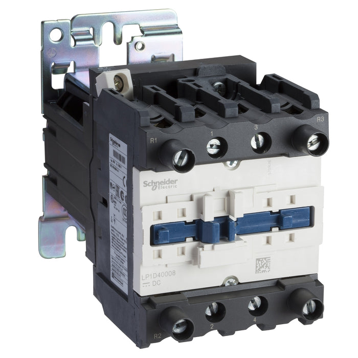 Schneider TeSys Deca contactor - 4P(2 NO + 2 NC) - AC-1 - <lt/>= 440 V 60 A - 24 V DC coil