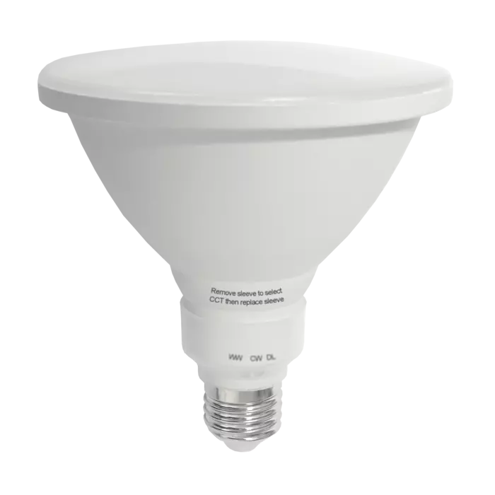 SAL LED LAMP PAR38 12W Tri Colour E27 Opal Non-dimmable
