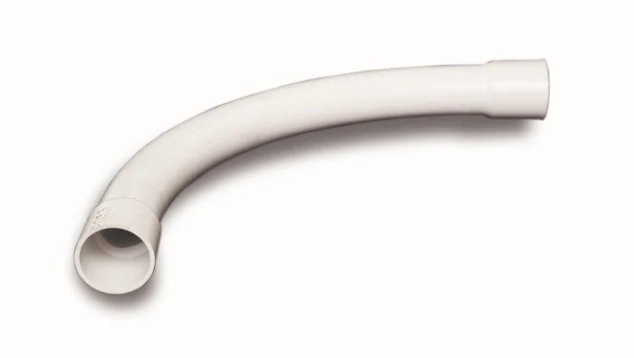 ICS 40mm Sweep Bend Hd 90deg Grey