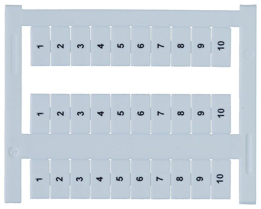 Conta-Clip Terminal Marker - 5 x 12mm wide - Maxicard of 144 Markers (3