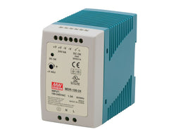 Meanwell DIN RAIL PWR SUPPLY 100W 4A 24VDC