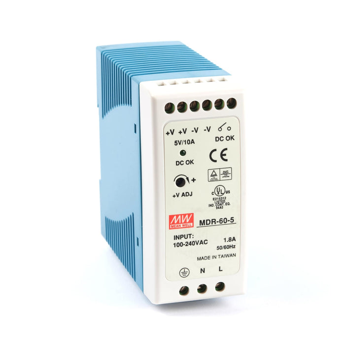 Meanwell DIN RAIL PWR SUPPLY 60W 10A 15VDC