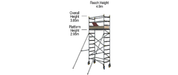 MOBI Scaffold Tower 3.0m Platform- 1400 series