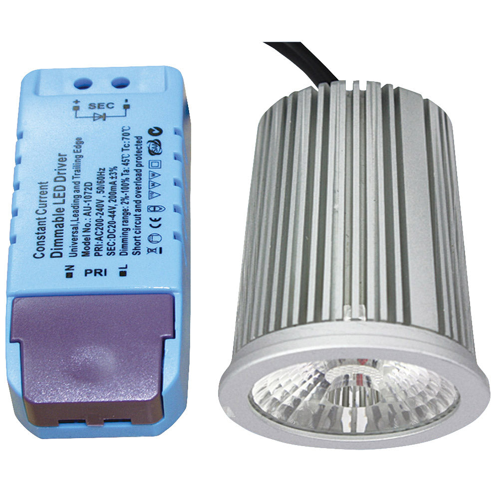 PROLUX LIGHT LAMP 8W MODULE C/W DIMMABLE DRIVER 3K 50X65 — Scott Electrical