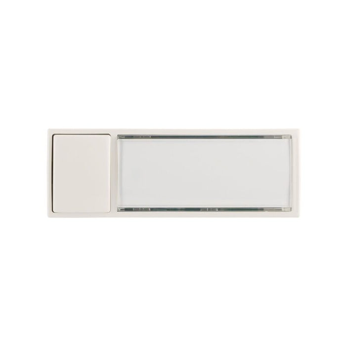 Grothe Push Button with Illuminated Name Strip