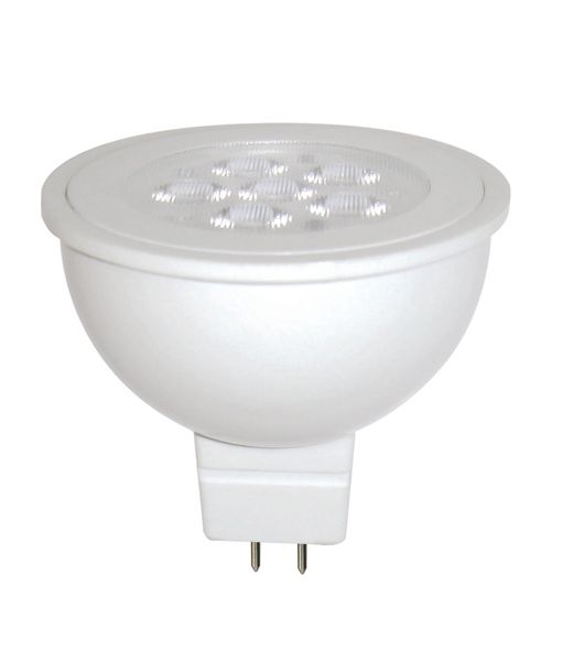 CLA GLOBE LED 12V AC/DC (White) MR16 6W 3000K 38D L47.7mm (450 Lumens) WTY 1YR