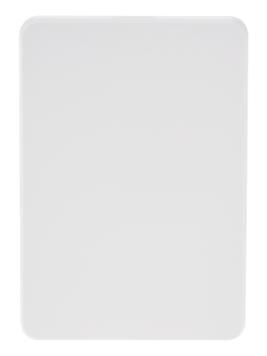 Vynco S/G METRO SW BLANK PLATE ONLY WHT