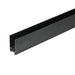 Prolux BLACK - IP20 Aluminium Surface mount magnetic channel Input: 24Vdc 8A maximum Size: 2000L*39W*76H Linkable with joiners