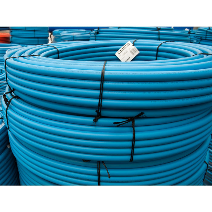 Marley Flexible water pipe 25mm Blue 100M