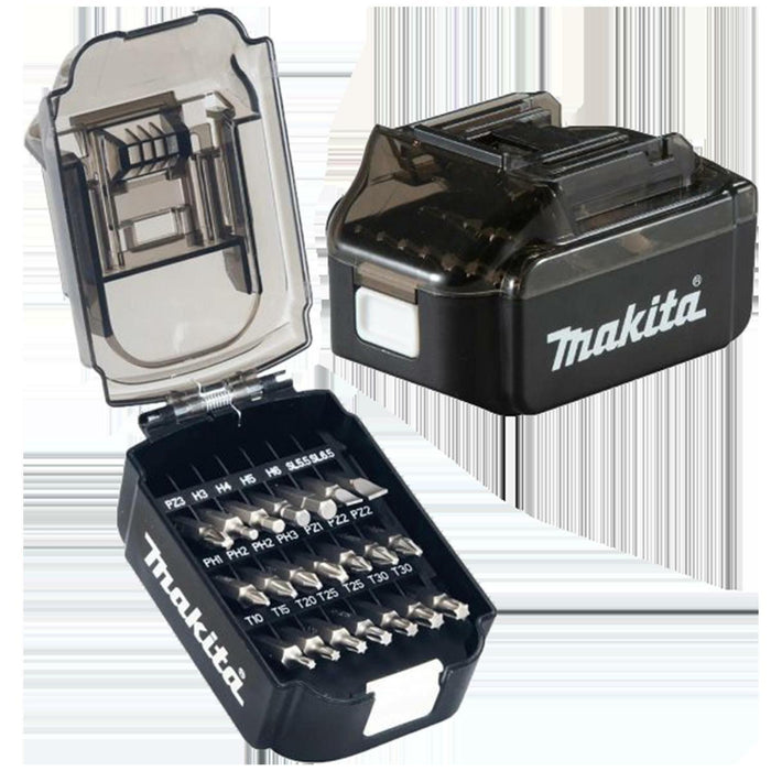 Makita 21pc Set in Battery Case