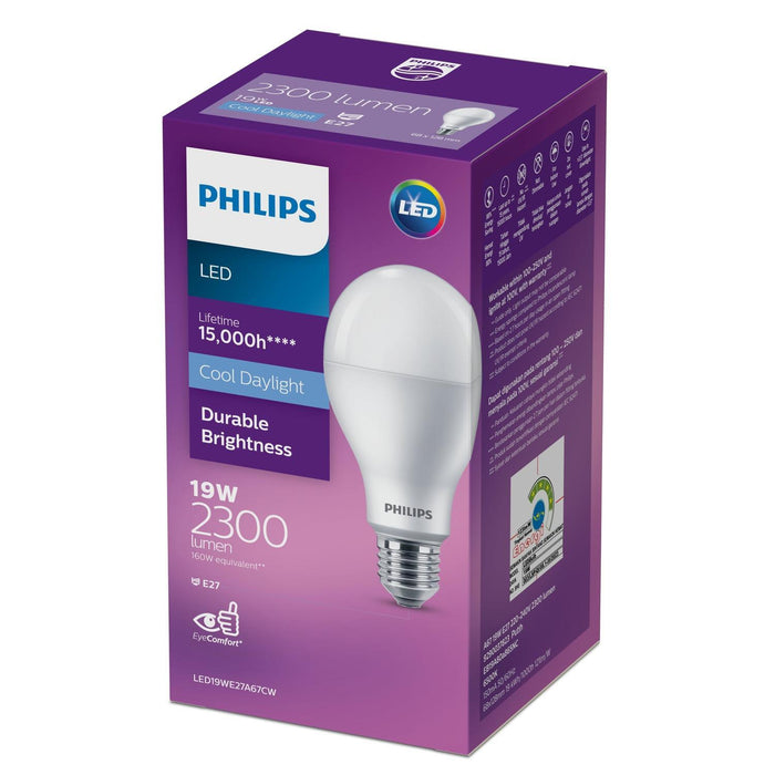 Philips 929003782349 LED High Lumen Bulb 19W E27 6500K 230V