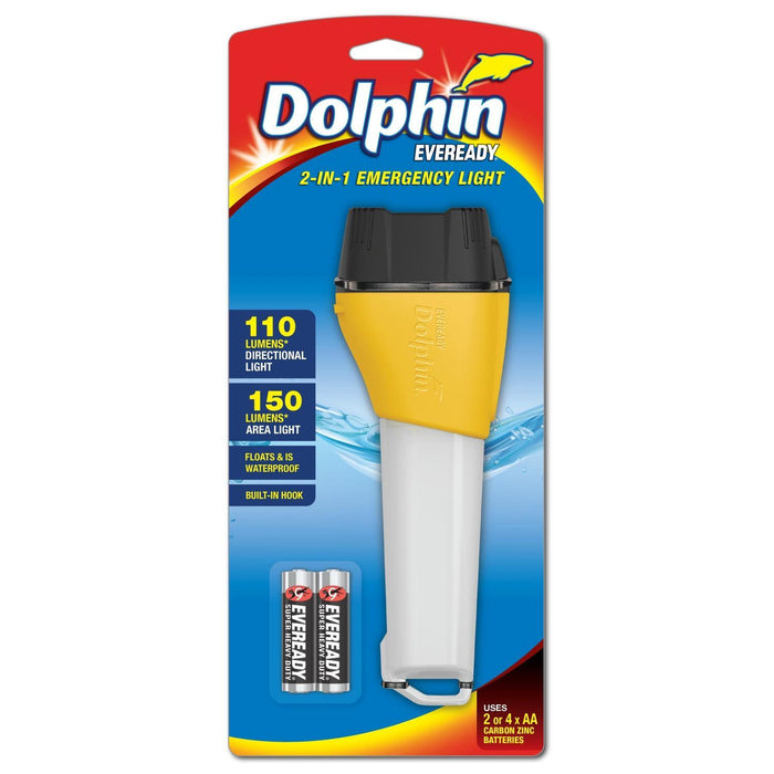 Eveready Dolphin 2IN1 Emergency Light Torch 150 Lumen E302717500