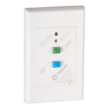 Pdl RCD plate mounted 30MA 20A Whi