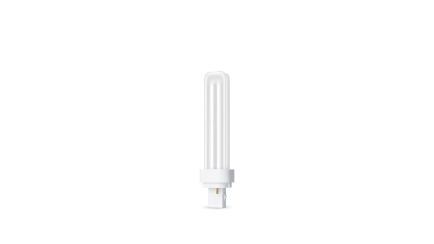 Philips 927906184001 Fluorescent Lamp Master PL-C 2 Pin 26W 840 4000K Single Ended