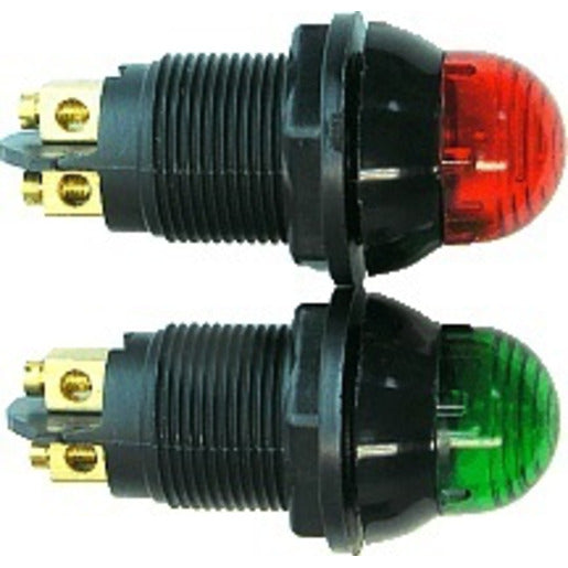 Carrel Electrade Pilot light round Green