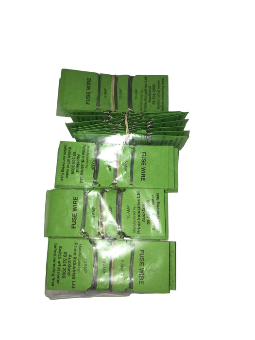 Prime Fusewire Cards (5/10/15 Amp)