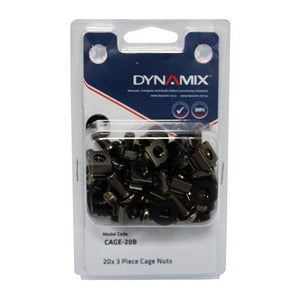 CDY Dynamix Cage nut 3 piece Pack of 20