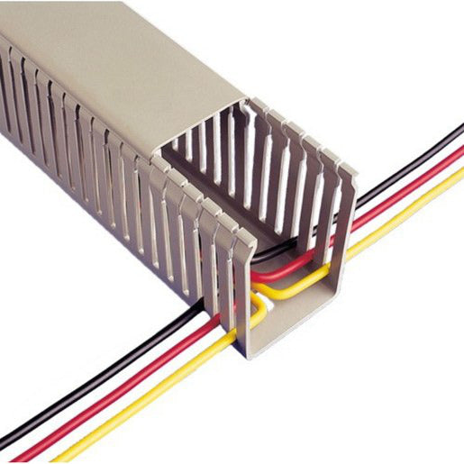 Critchley Betaduct 10470024Y Trunking narrow slot 25x75 Gry