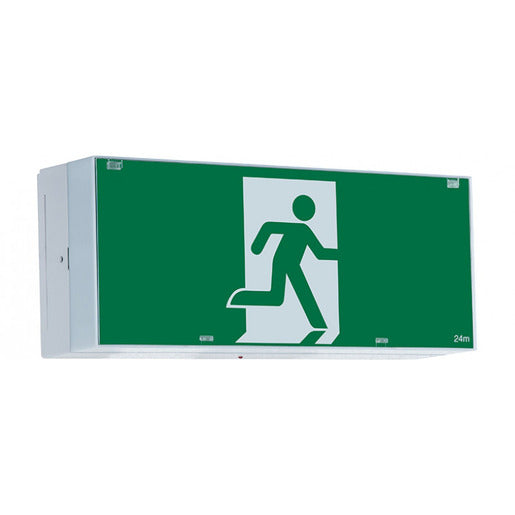 Clevertronics Boxlite LED Exit, Single or Double sided, Ceiling Mounted