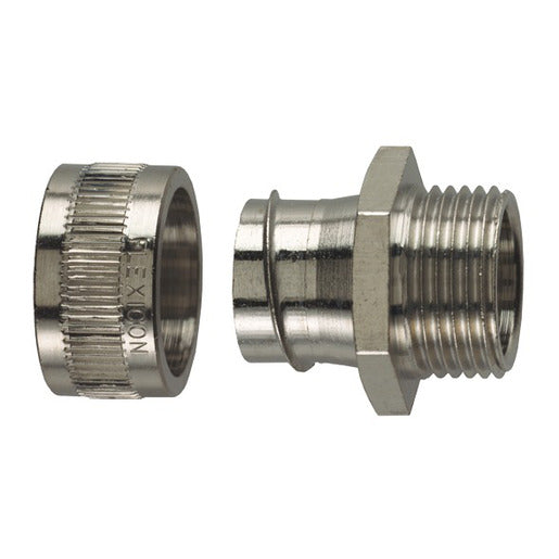 FLEXICON N/P BR MALE M20 FOR FSU20