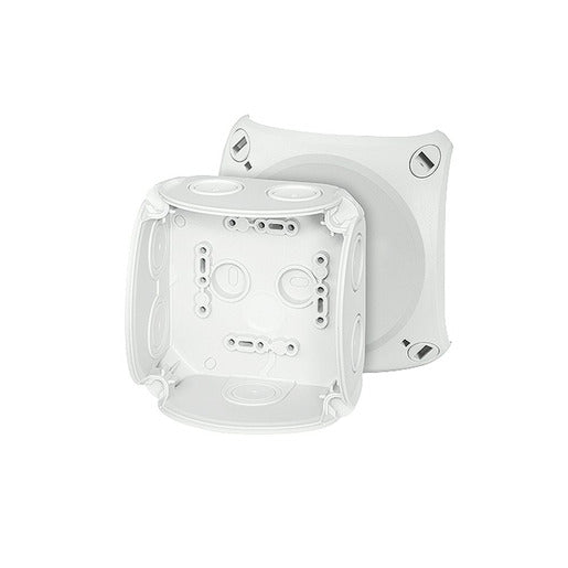 Hensel Tough Cable Junction Box, Empty (104x104x70mm) - Grey