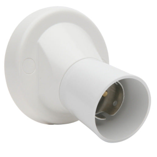 Pdl Batten holder angled BC White
